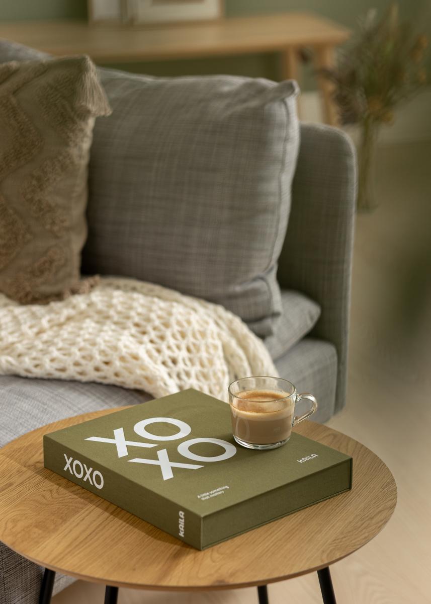 KAILA XOXO Olive - Coffee Table Photo Album (60 Svarta Sidor / 30 Blad)