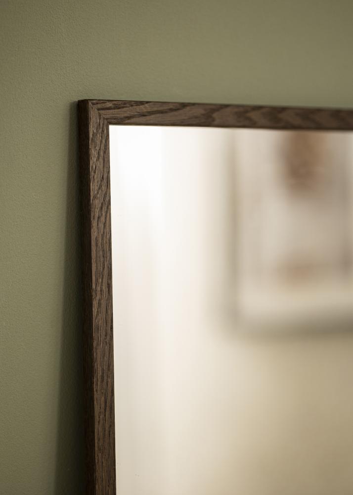 Spegel Solid Smoked Oak 40x120 cm