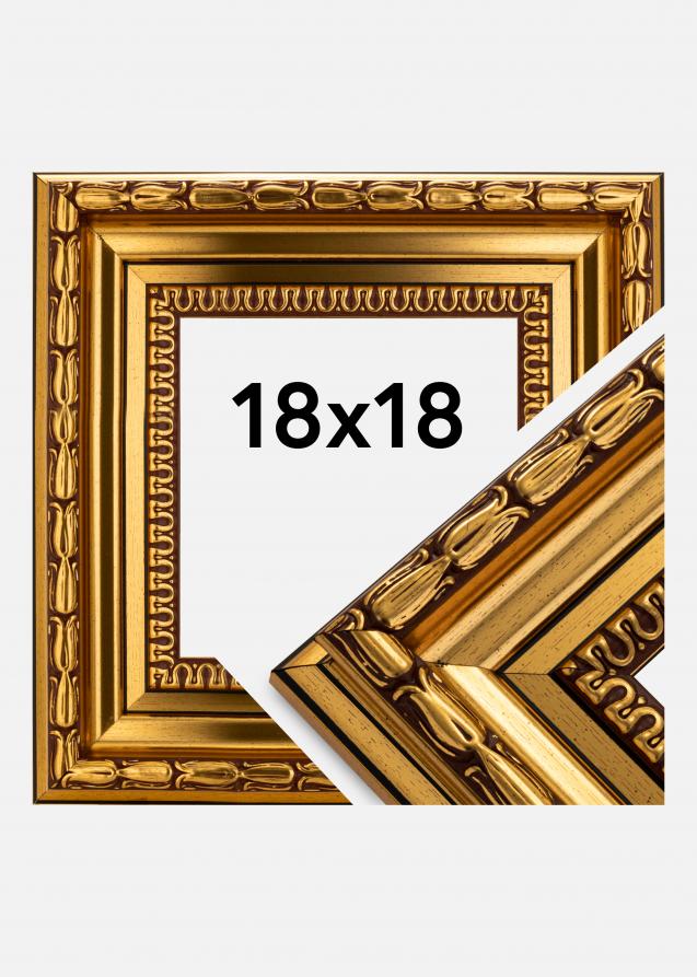 Ram Birka Premium Guld 18x18 cm