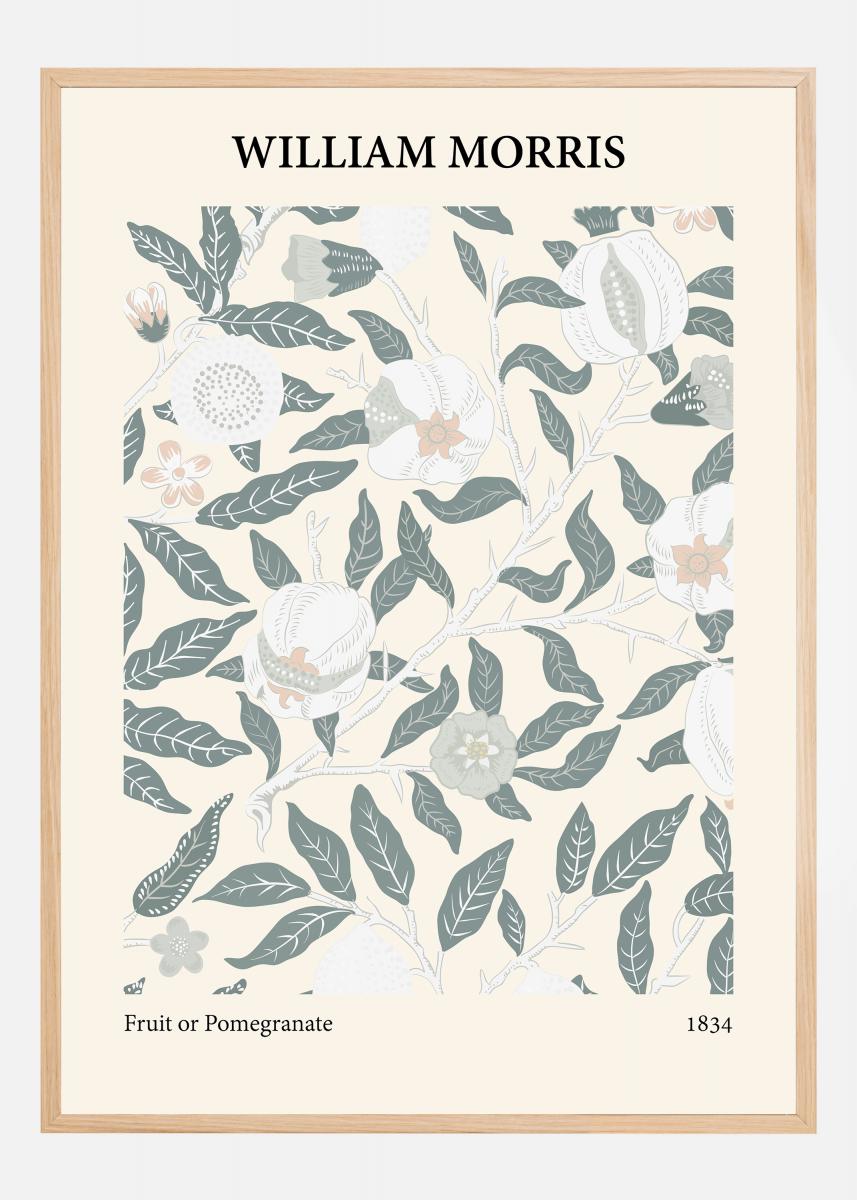 William Morris - Fruit or Pomegranate 1 Poster