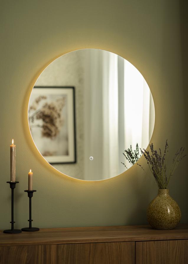 KAILA Spegel LED 70 cm Ø