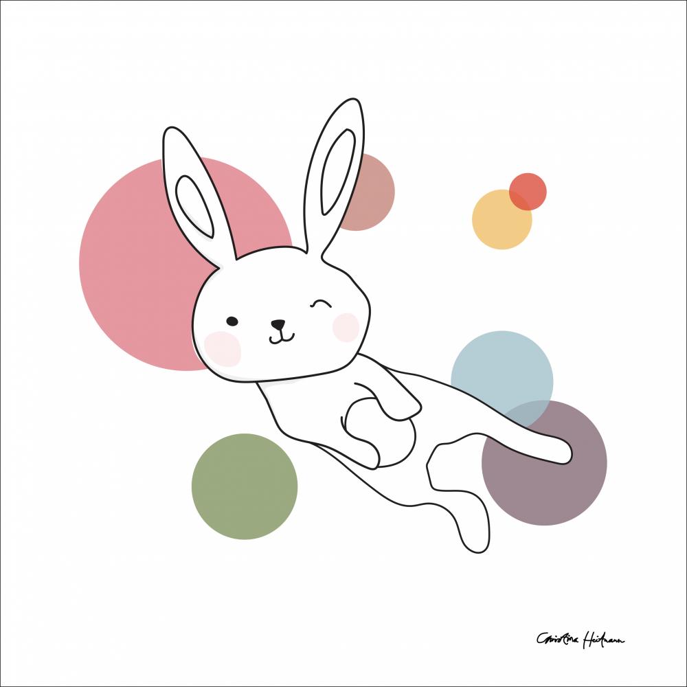 Space Rabbits-SELENA Poster