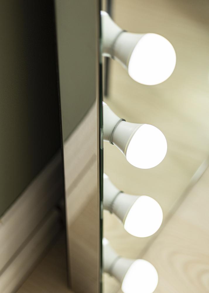 KAILA Spegel Tall LED Silver 55x165 cm