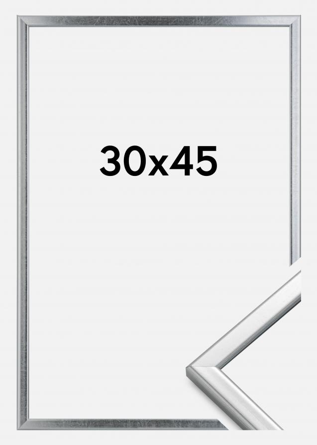 Ram Slim Matt Antireflexglas Silver 30x45 cm