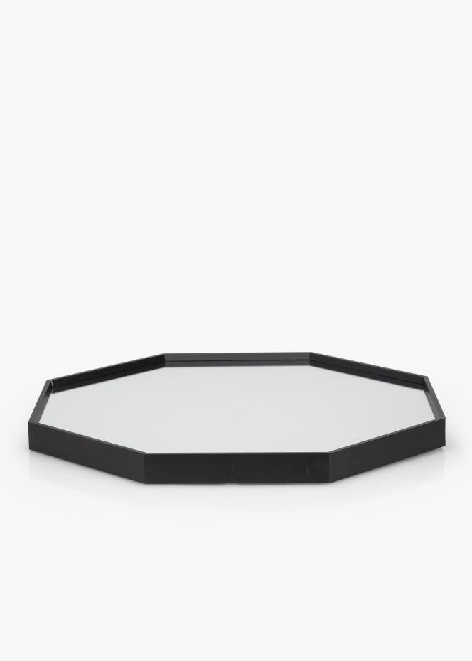 KAILA Mirror Octagon Black 50 cm 