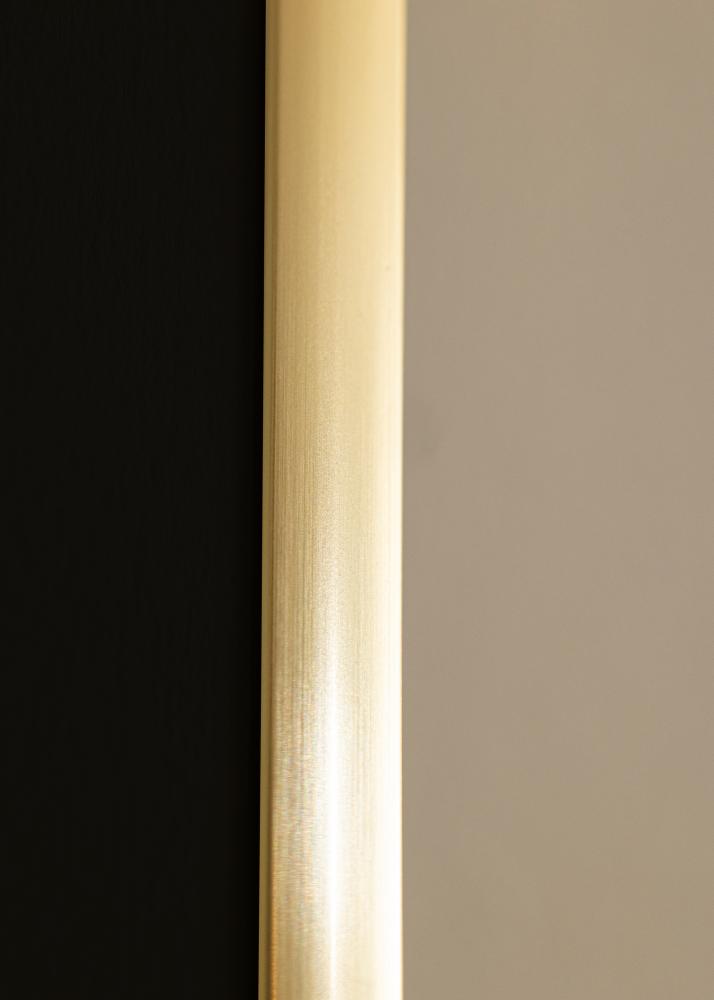 Ram New Lifestyle Shiny Gold 30x40 cm - Passepartout Svart 21x29,7 cm (A4)