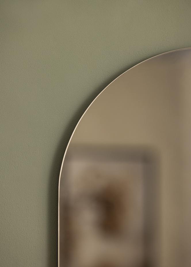 KAILA Spegel Oval Dark Bronze 35x70 cm