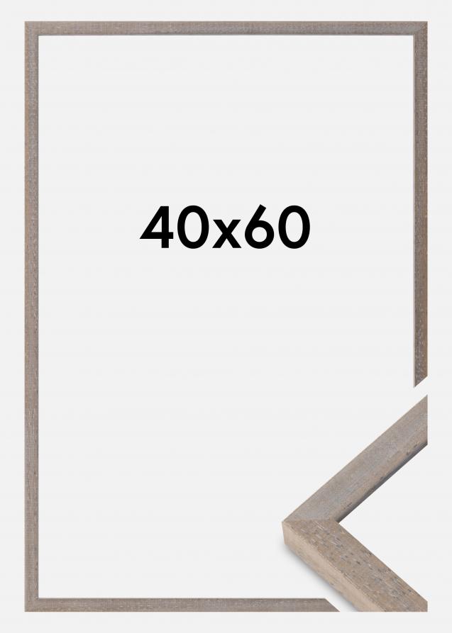 Ram Ares Akrylglas Grå 40x60 cm