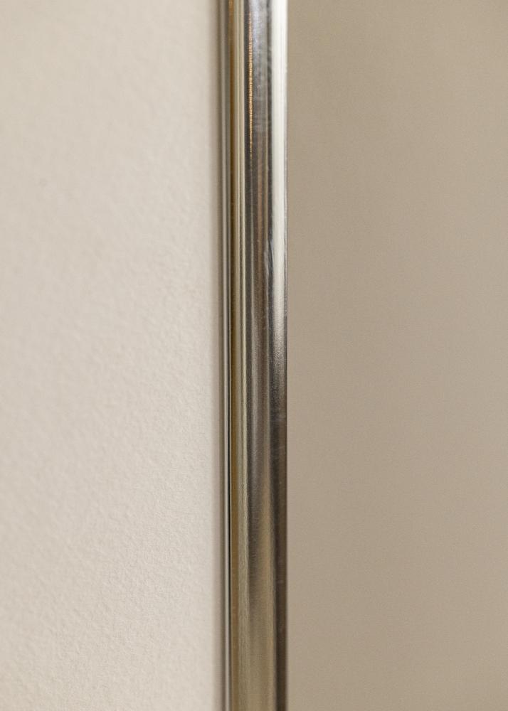 Ram Aluminium Blank Silver 50x70 cm - Passepartout Vit 42x59,4 cm (A2)