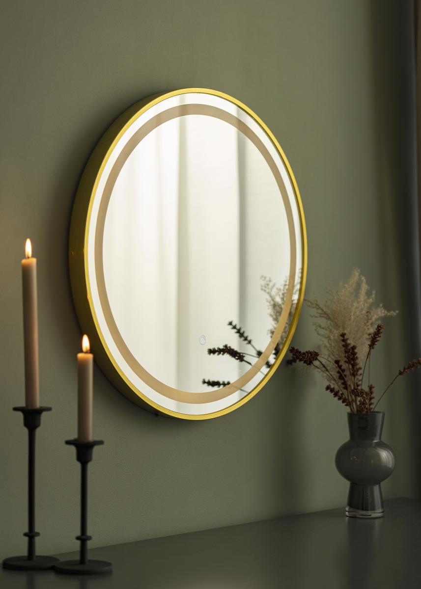 KAILA Spegel Frame LED 60 cm Ø