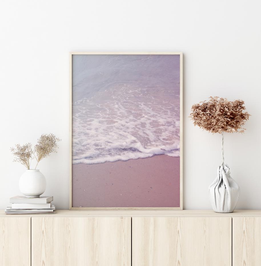 Pink Sand Poster