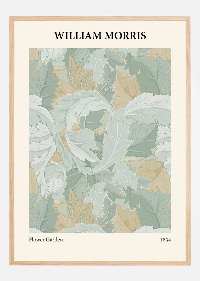 William Morris - Flower Garden 4 Poster