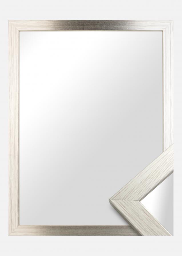 Spegel Silver Wood - Egna Mått