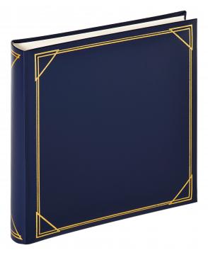 Kvadrat Blå - 30x30 cm (100 Vita sidor / 50 blad)