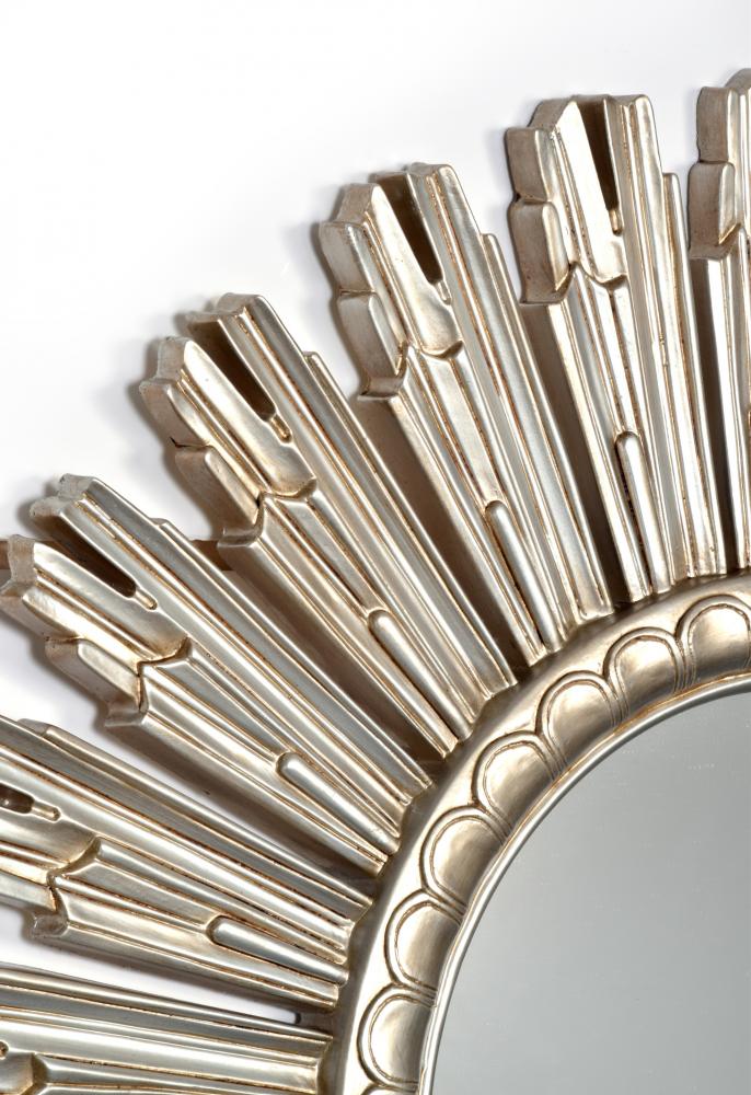 Spegel Sundial Champagne Guld 90 cm 