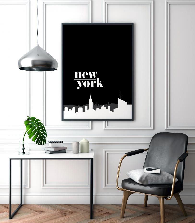 New York Skyline II Poster