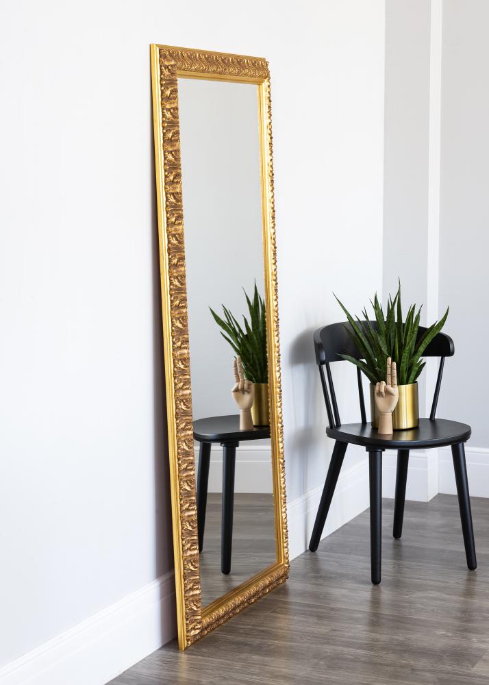 Spegel Baroque Guld 60x150 cm