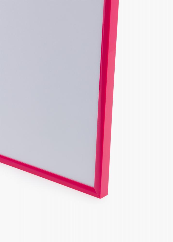 Ram New Lifestyle Hot Pink 30x40 cm - Passepartout Svart 21x29,7 cm (A4)