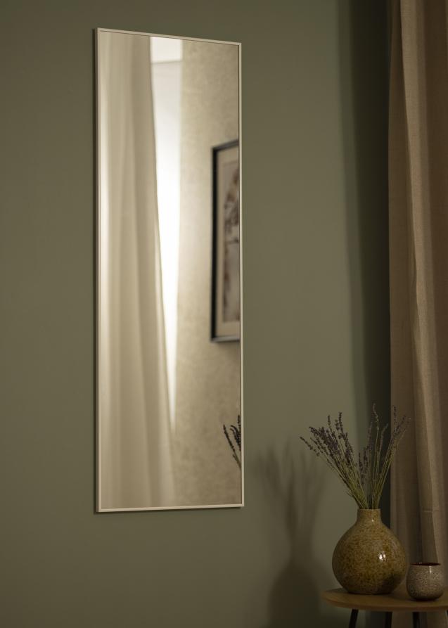 Spegel Minimal White 40x120 cm