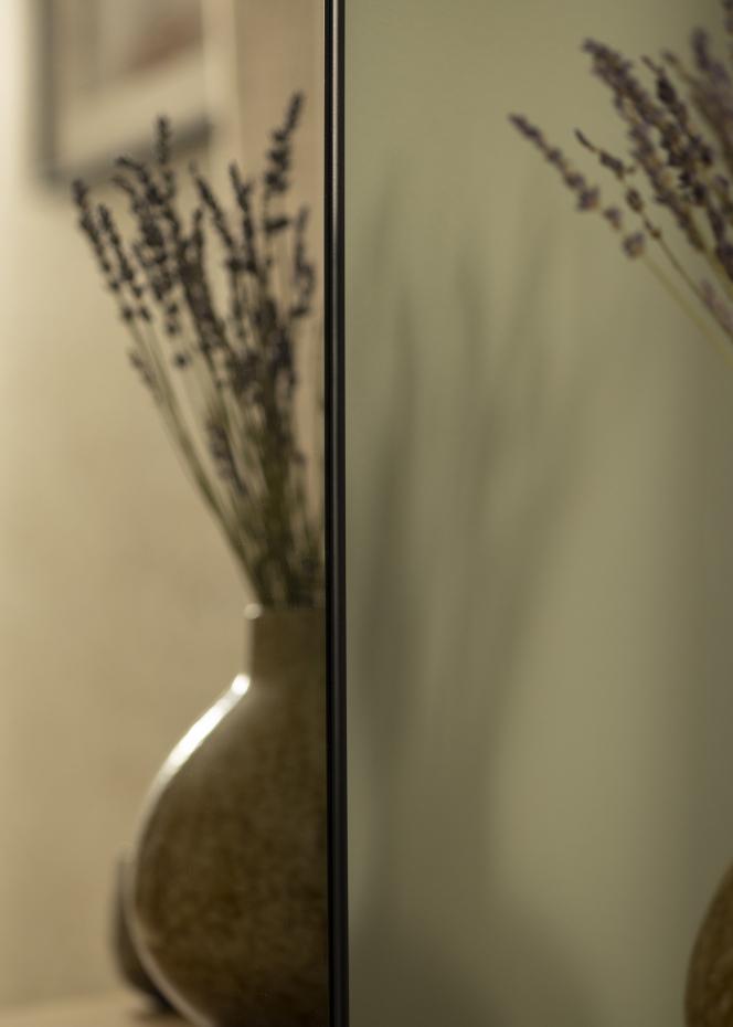 Spegel Minimal Black 45x130 cm