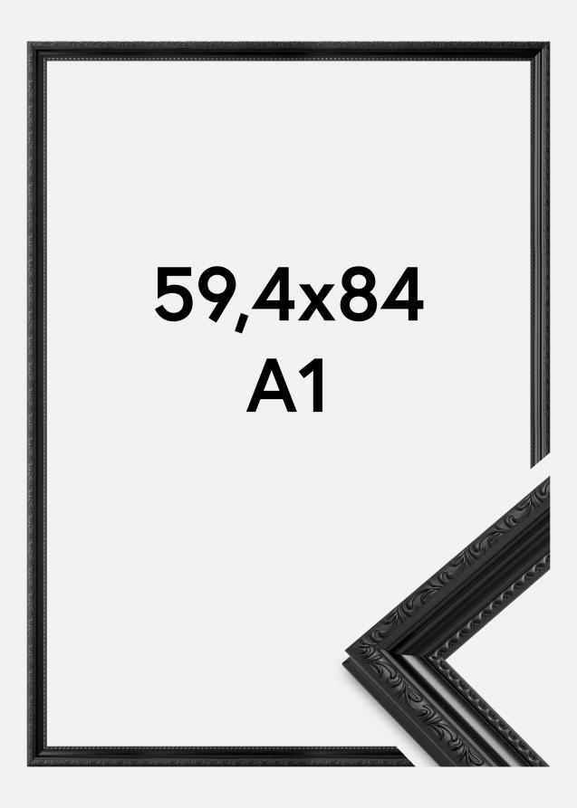 Ram Abisko Akrylglas Svart 59,4x84 cm (A1)