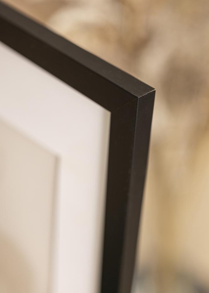 Ram Black Wood Akrylglas 40x100 cm