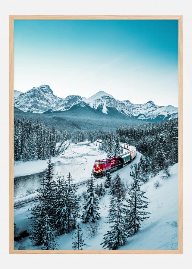 Winter Train Poster