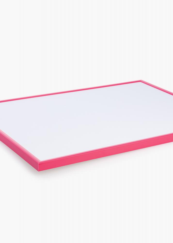 Ram New Lifestyle Hot Pink 70x100 cm - Passepartout Svart 59,4x84 cm (A1)