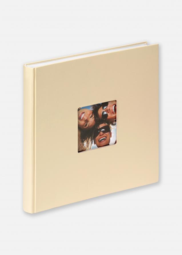 Fun Album Creme - 26x25 cm (40 Vita sidor / 20 blad)
