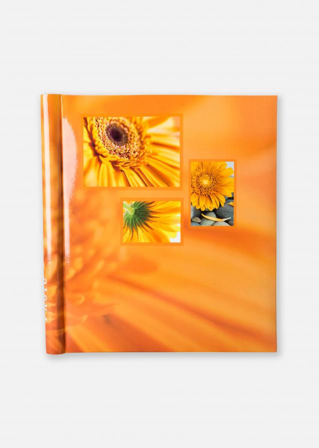Singo Album Självhäftande Orange (20 Vita sidor / 10 blad)