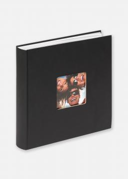 Fun Album Svart - 30x30 cm (100 Vita sidor / 50 blad)