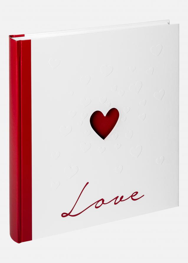 Love Bröllopsalbum Vit - 25,7x29,2 cm (50 Vita sidor / 25 blad)
