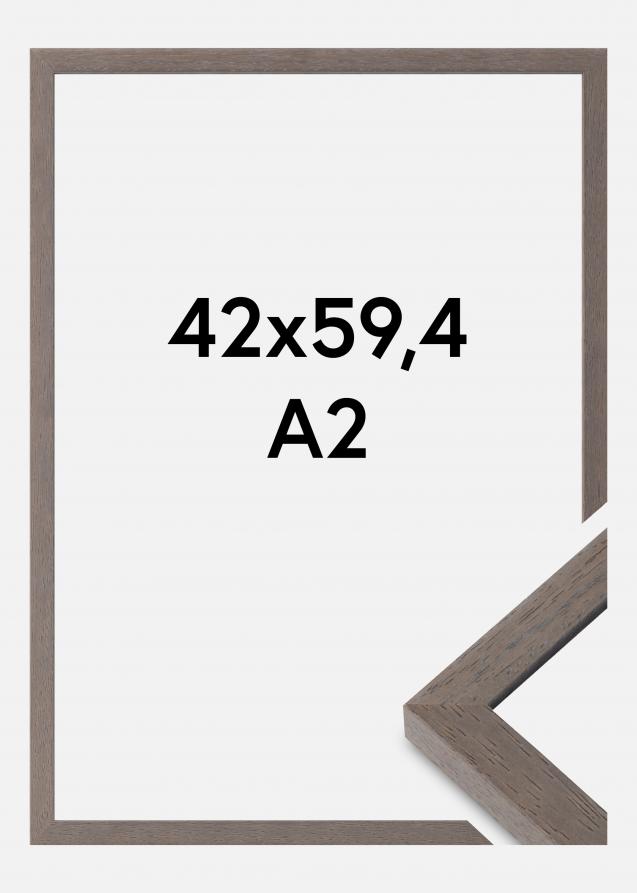 Ram Hermes Akrylglas Grå 42x59,4 cm (A2)