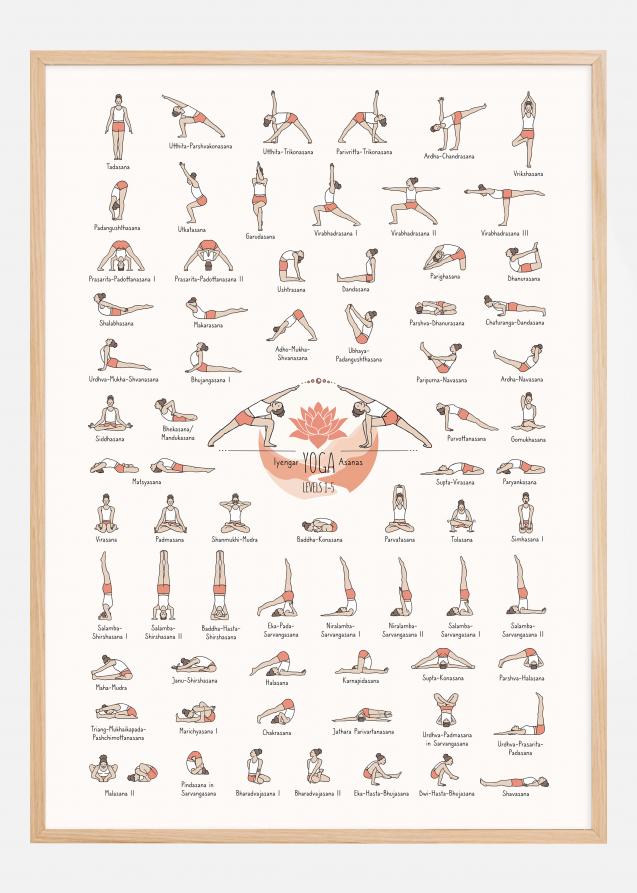 Yoga in Colour I Poster