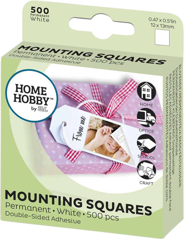 3L Mounting Squares 500 st