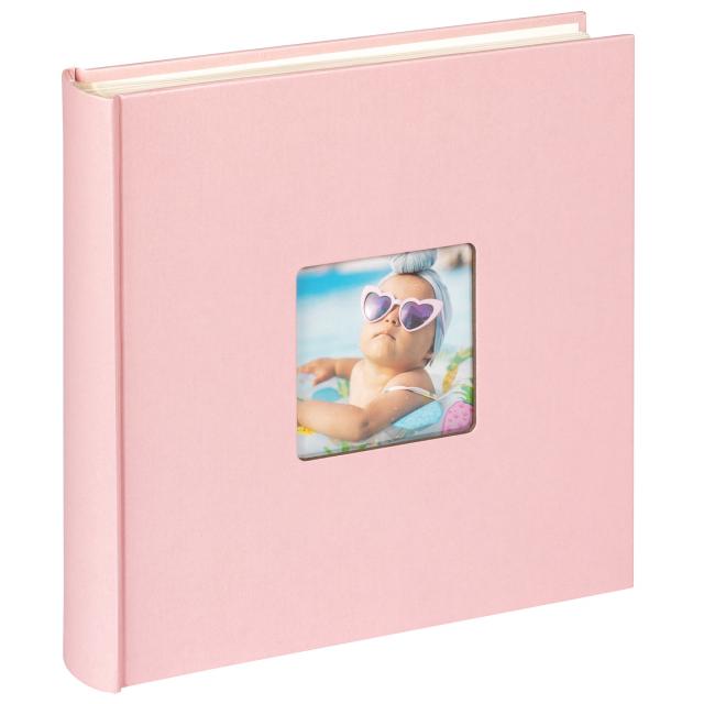 Fun Babyalbum Rosa - 30x30 cm (100 Vita sidor/50 blad)