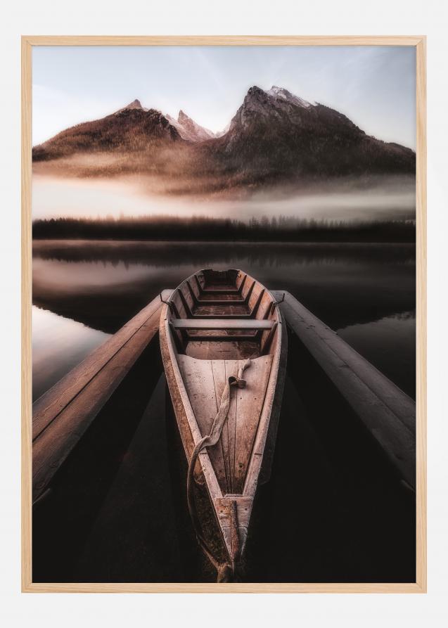 Wooden Boat Poster
