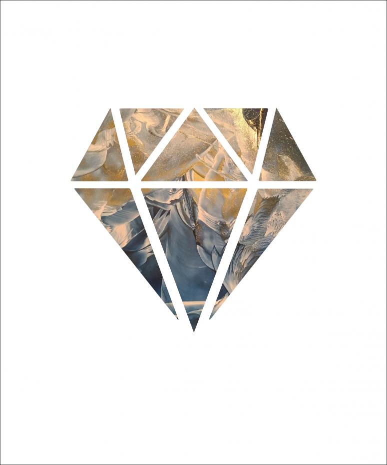 Diamond sunrise Poster