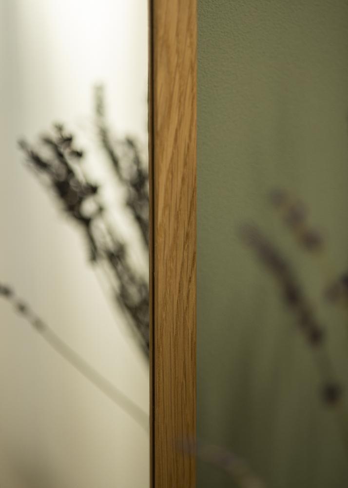 Spegel Solid Oak 70x70 cm