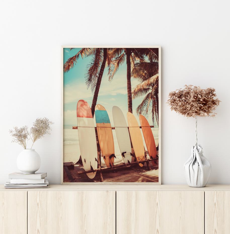 Surfboards Poster