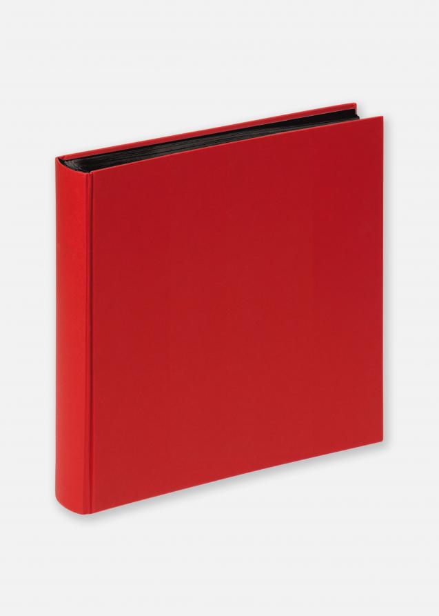 Fun Röd - 30x30 cm (100 Svarta sidor / 50 blad)