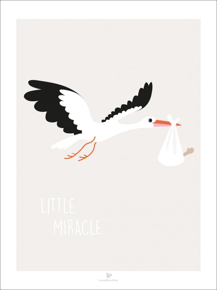 Little miracle - Beige Poster