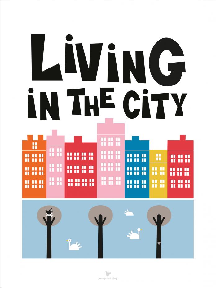 Living in the city Poster