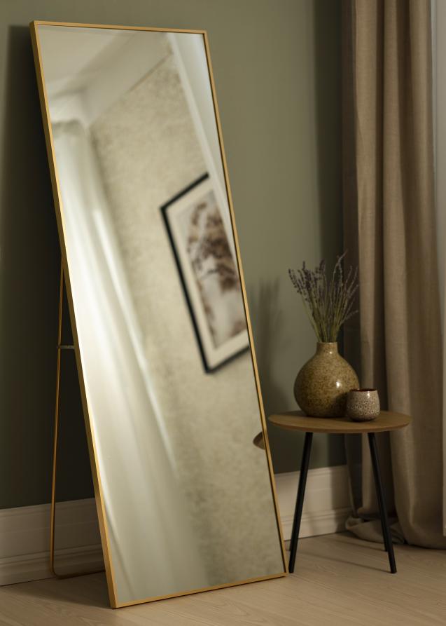 Spegel Tall Rectangle Guld 55x150 cm