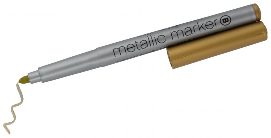 Metallicpenna - Guld