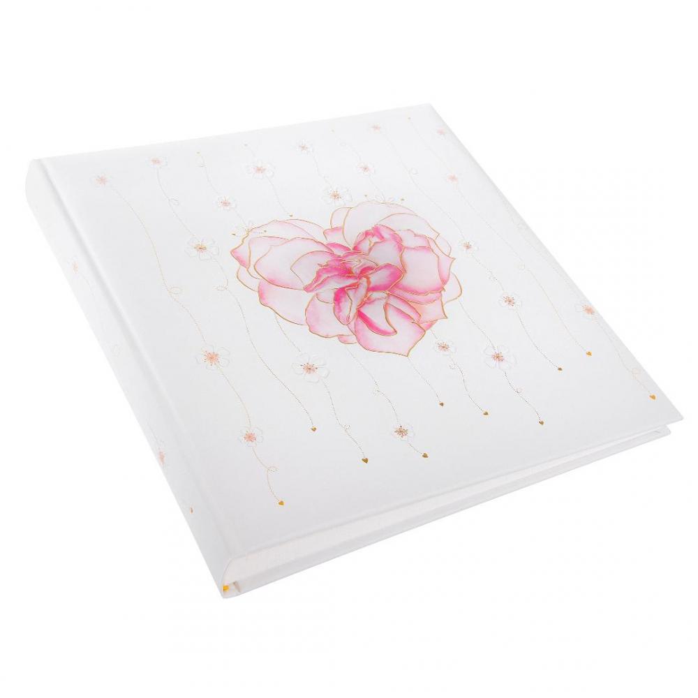 Scent of Roses Brllopsalbum - 30x31 cm (60 Vita sidor / 30 blad)