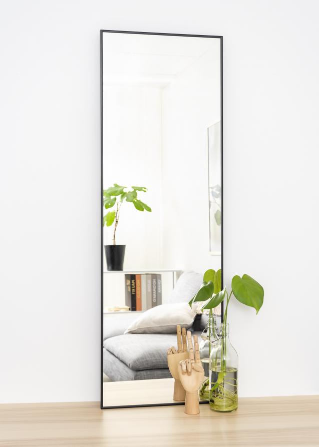 Spegel Narrow Svart 40,5x120,5 cm