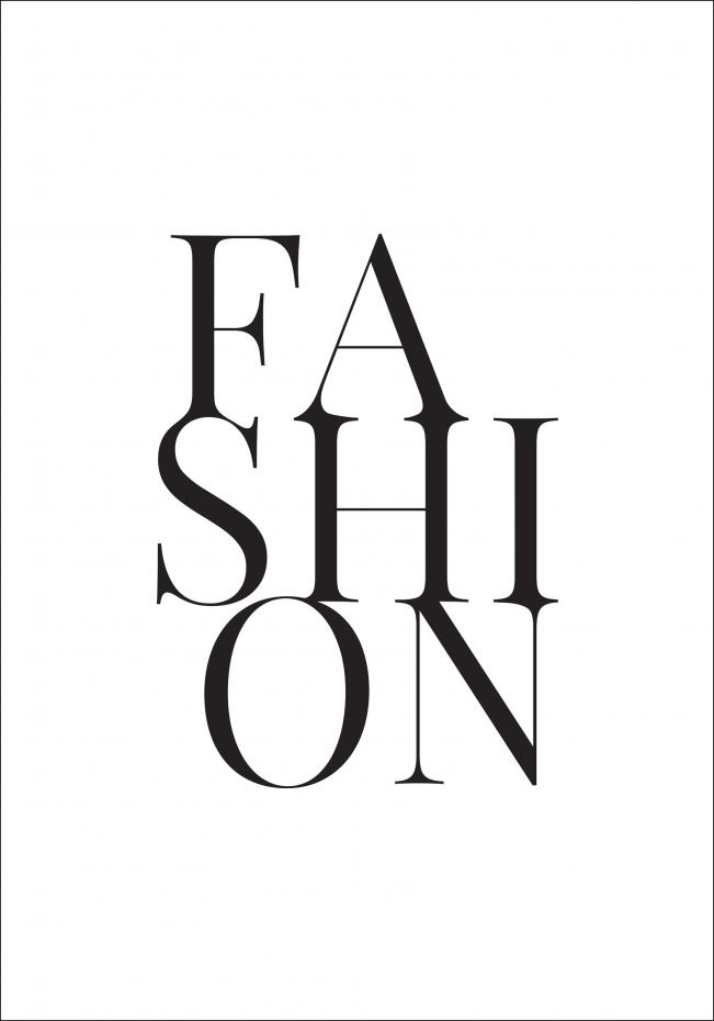 Fashion Grafisk Poster