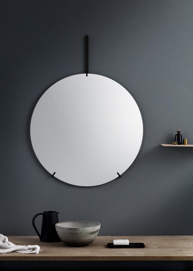 Moebe Wall Mirror Svart 50 cm 