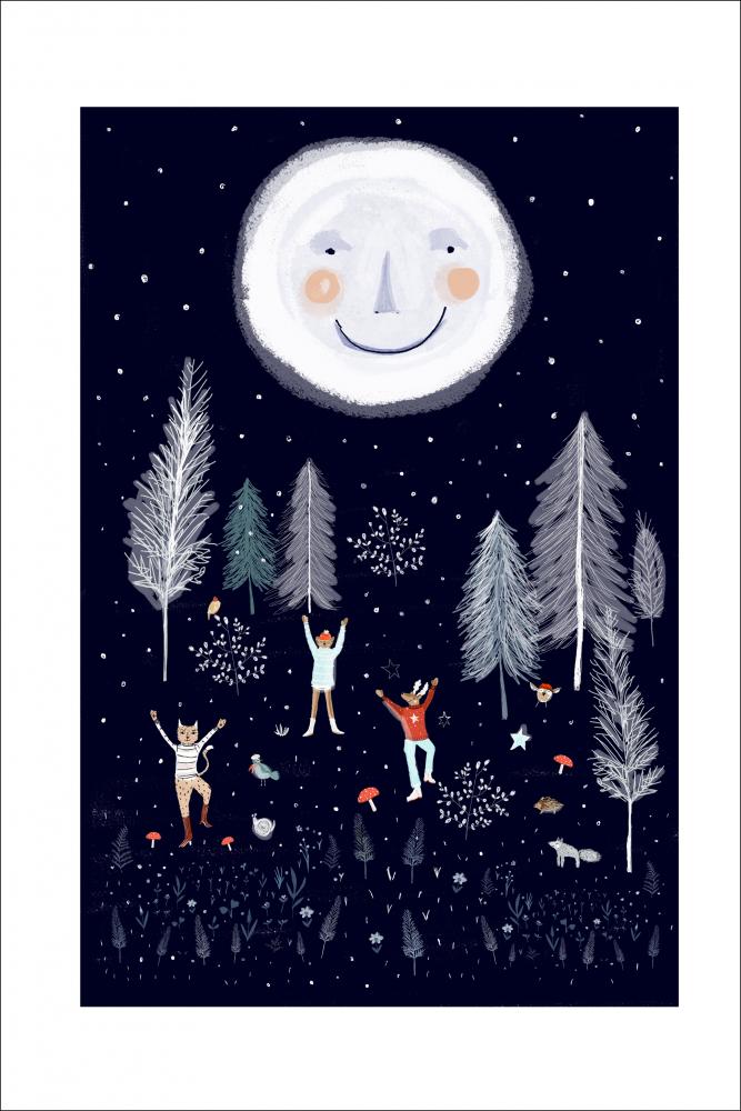 Moon dance Poster